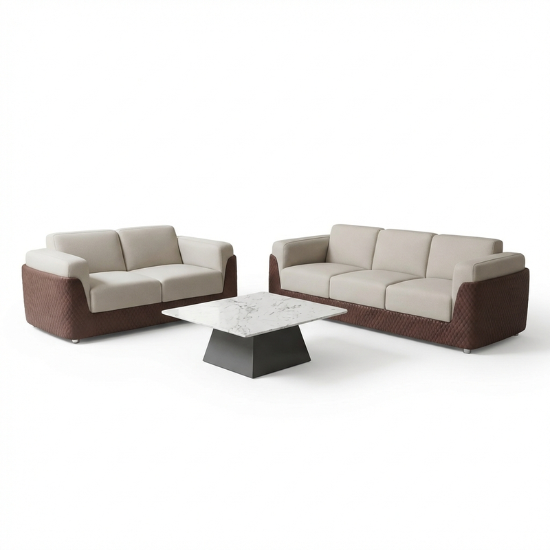 The Sterling Quilted Executive Sofa