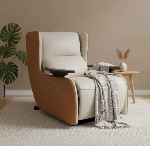 Modern Electric Reclining Single Sofa